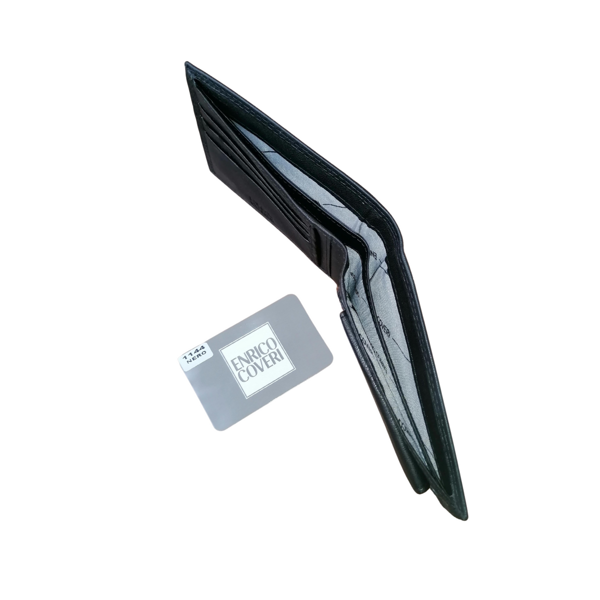 enrico coveri portafoglio ec1144 nero banconote
