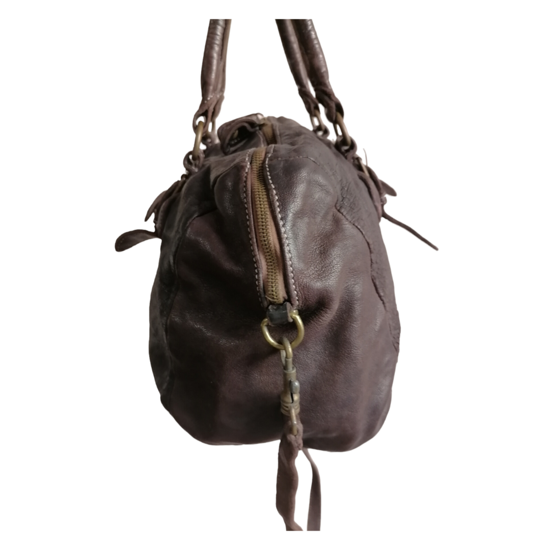 borsa sauvage vintage scontato fibbia