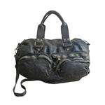 A Meta Prezzo! STOCK SS191 Borsa da Viaggio Pelle Sauvage Stile Vintage