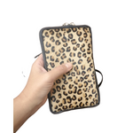 Tracolla / Portacellulare in Vera Pelle Cavallino Made In Italy