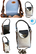 Bee Bag in Vera Pelle tipo Cavallino Made In Italy