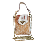 Bee Bag in Vera Pelle tipo Cavallino Made In Italy