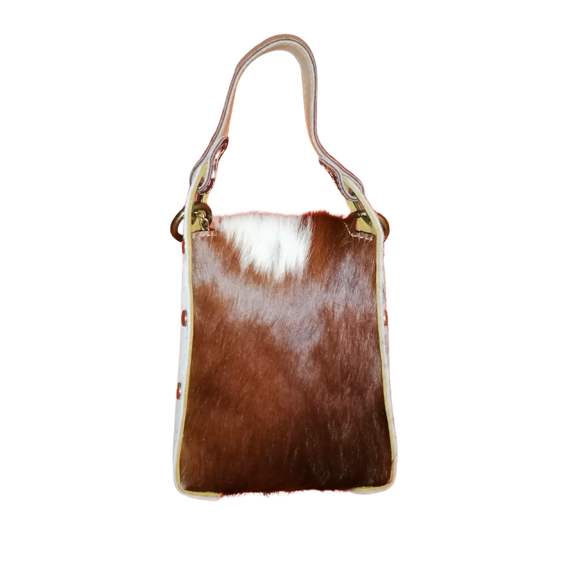 Bee Bag in Vera Pelle tipo Cavallino Made In Italy