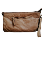 Tracolla Media Intrecciata 18x28cm Vera Pelle Sauvage Stile Vintage