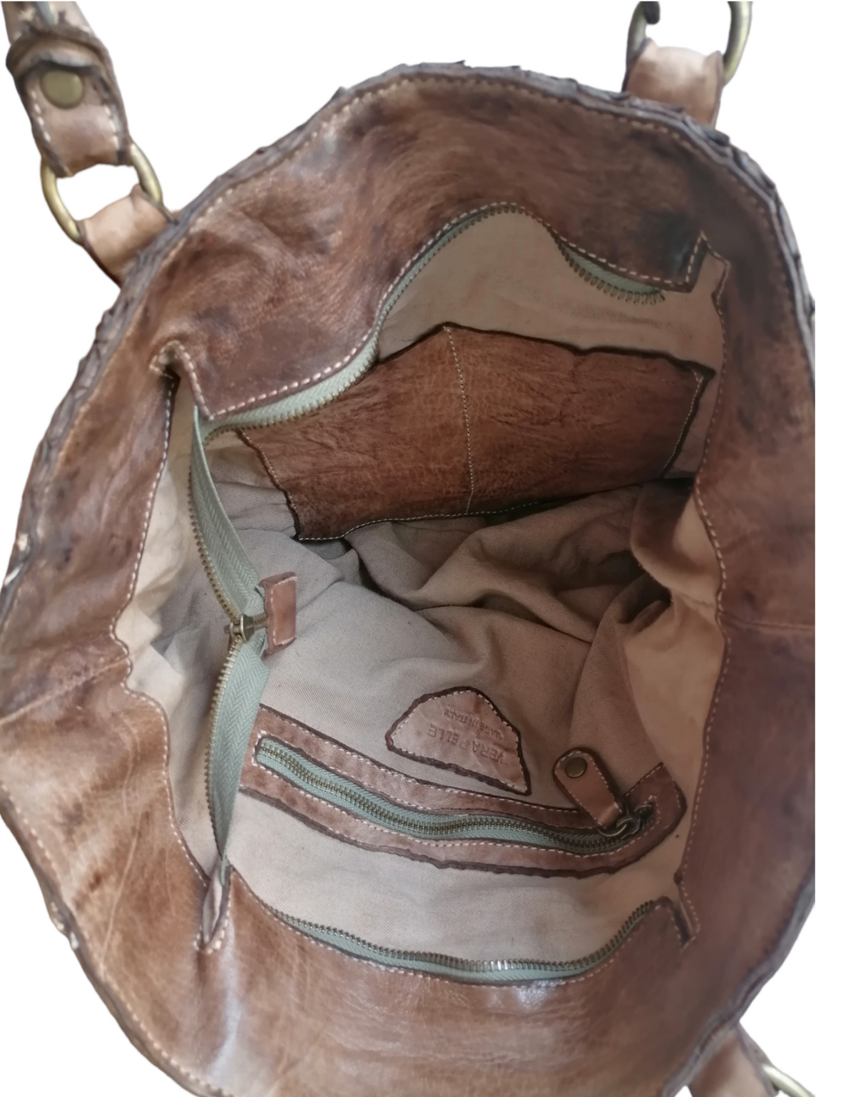 A Meta Prezzo! STOCK SS170 Tote Bag in Pelle Intrecciata Sauvage Stile Vintage