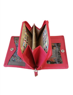 Portafoglio Coveri Vera Pelle Liscia Donna EC1512