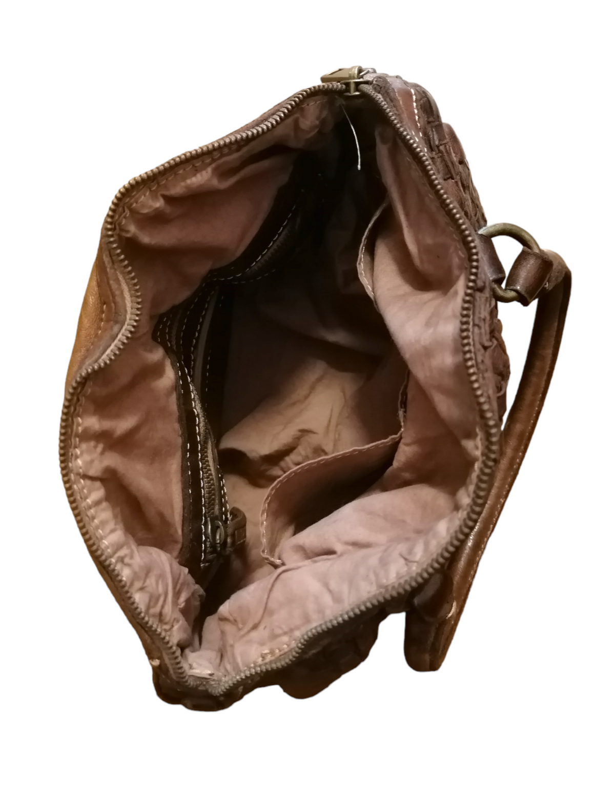 A Meta Prezzo! STOCK SS194 Bauletto Piccolo Intrecciata Sauvage Stile Vintage