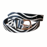 Cintura Donna in Vera Pelle di Cavallino | Maculato | Animalier Made in Italy