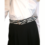 Cintura Donna in Vera Pelle di Cavallino | Maculato | Animalier Made in Italy