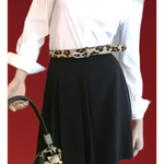 Cintura Donna in Vera Pelle di Cavallino | Maculato | Animalier Made in Italy