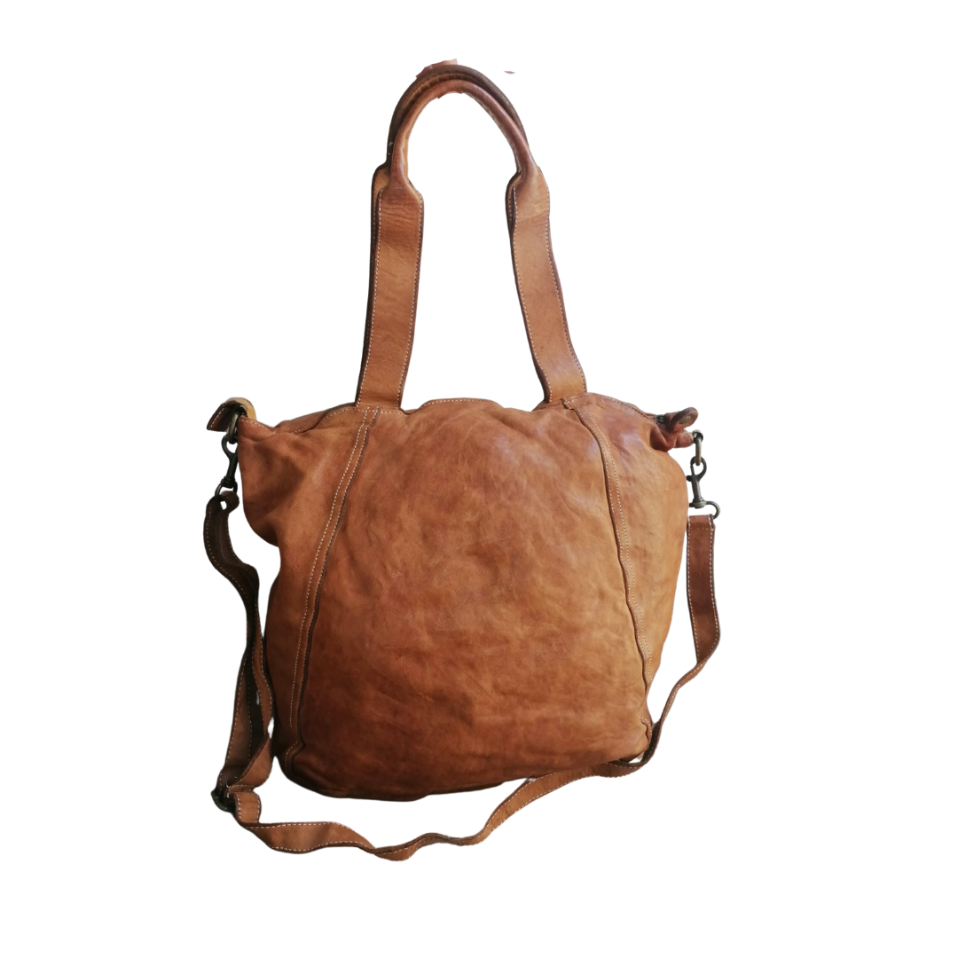 A Meta Prezzo! STOCK SS185 Tote Bag Cuoio in Pelle Sauvage