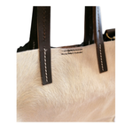 Borsa Quadrata con Bustina in Vera Pelle tipo Cavallino | Artigianale | Made In Italy