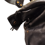 Zaino sauvage pelle morbida bottone ss260