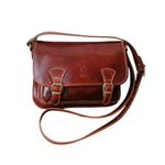 Tracolla Postino in Vero Cuoio a143 Made in Italy