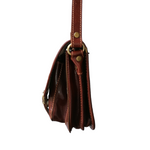 Tracolla Postino in Vero Cuoio a143 Made in Italy