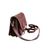 Mini Pochette Postino in Vero Cuoio a231 Made in Italy