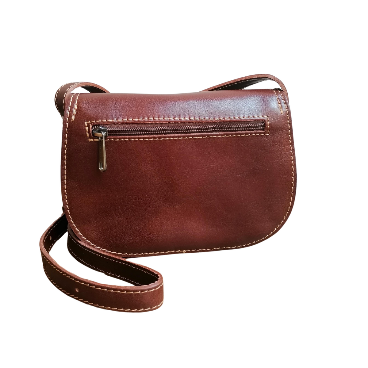 Tracolla Small con Pattina in Vero Cuoio A234 Made In Italy