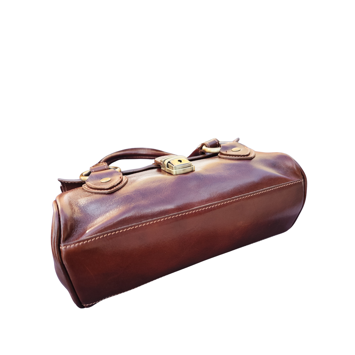 Borsa con Anelli in Vero Cuoio Toscano | Made in Italy