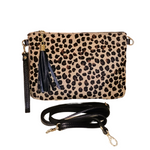 bustina tracolla cavallino leopardato piccolo