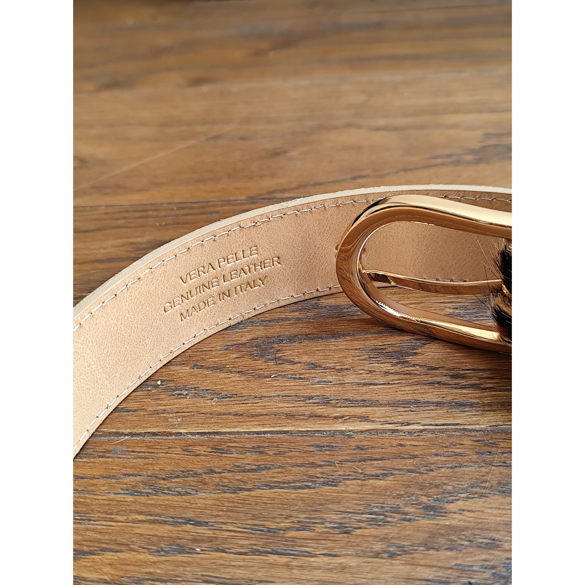 Cintura Donna in Vera Pelle di Cavallino | Maculato | Animalier Made in Italy