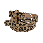 Cintura Donna in Vera Pelle di Cavallino | Maculato | Animalier Made in Italy