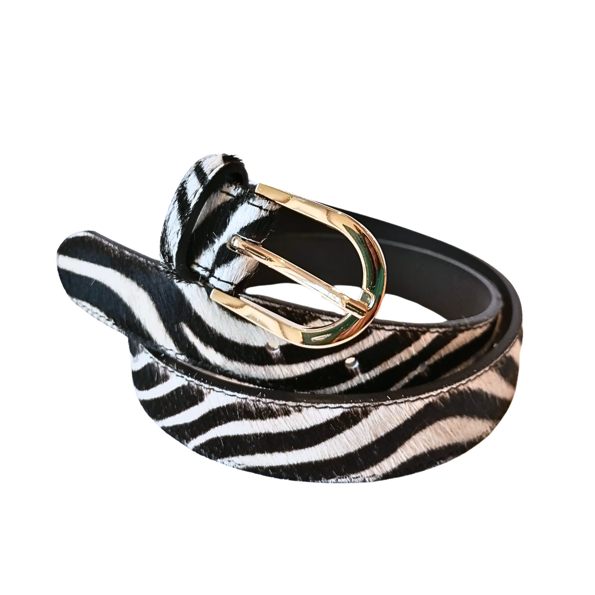 Cintura Donna in Vera Pelle di Cavallino | Maculato | Animalier Made in Italy