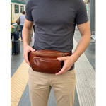 Marsupio Unisex in Vero Cuoio | Made in Italy