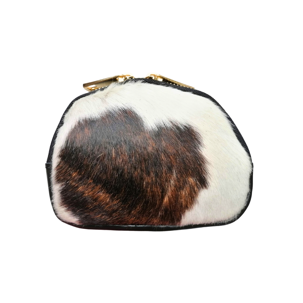 Portamonete Ovale in Vera Pelle di Cavallino Made In Italy