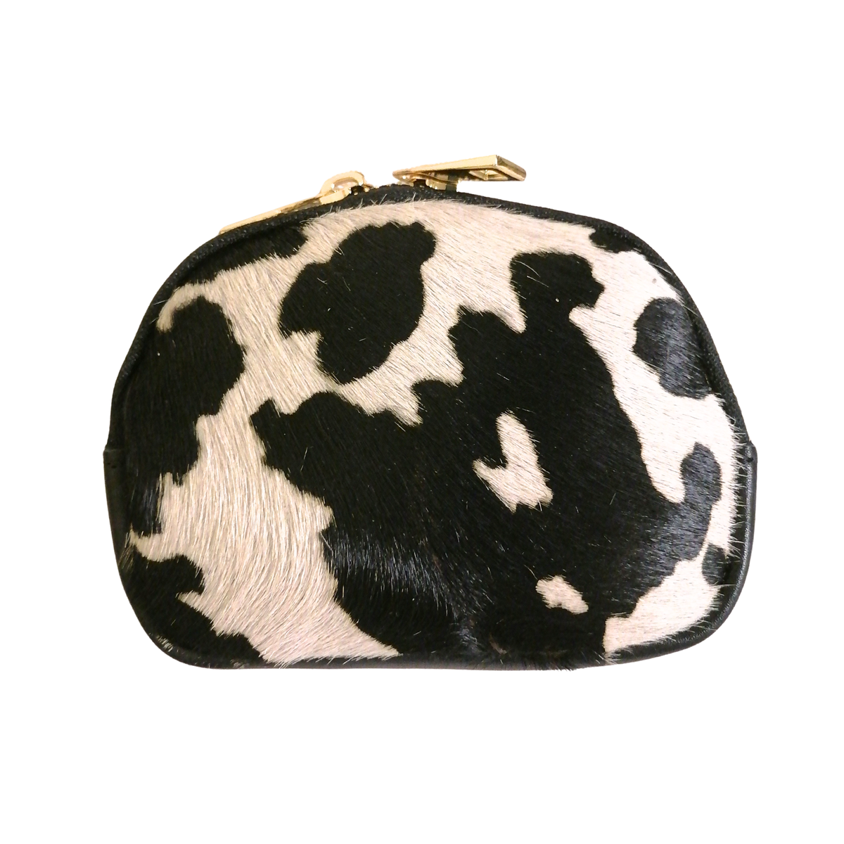 Portamonete Ovale in Vera Pelle di Cavallino Made In Italy