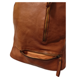 Zaino con Tasca in Vera Pelle Sauvage | Made in Italy| SS261