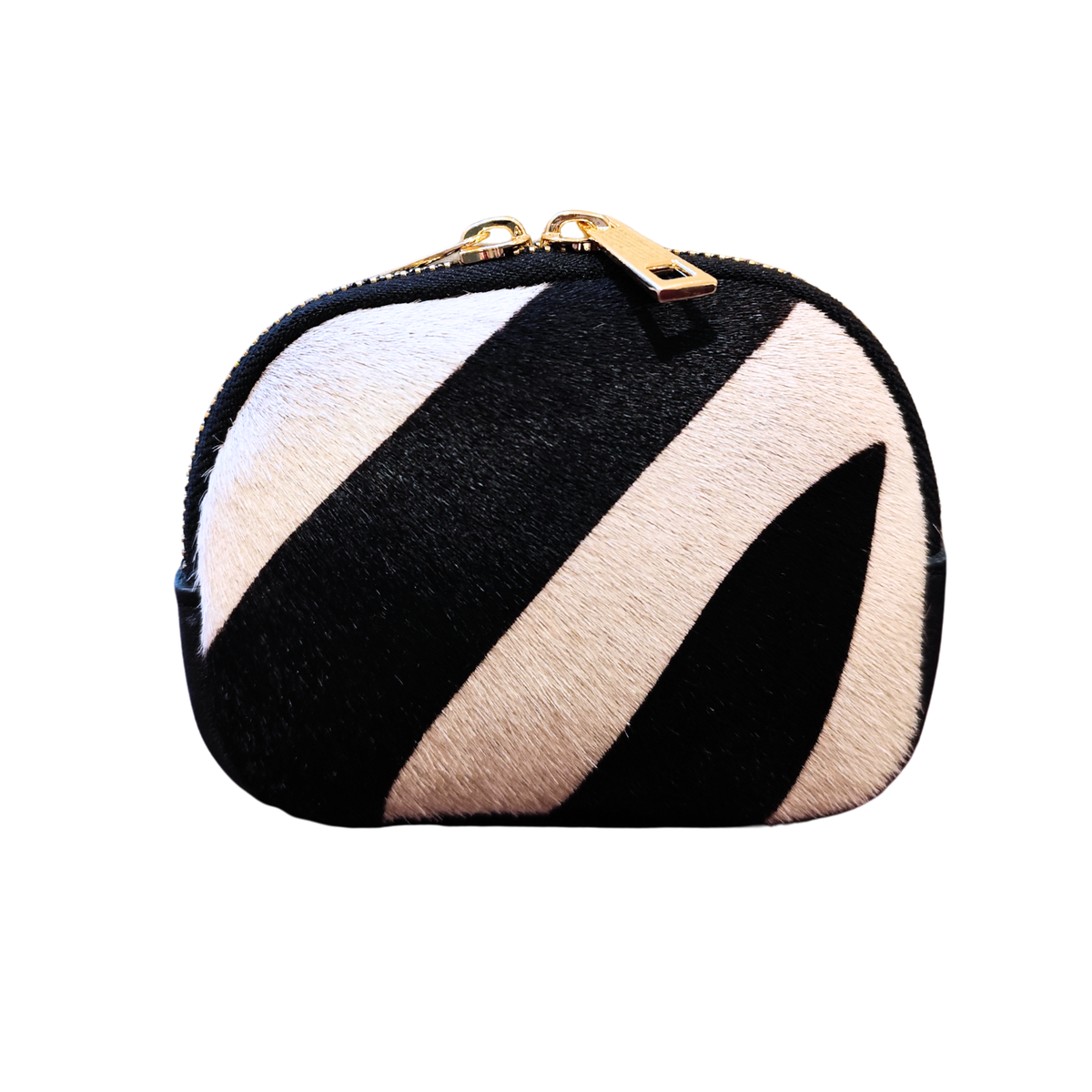 Portamonete Ovale in Vera Pelle di Cavallino Made In Italy