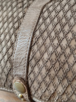 Borsetta Rotonda con Pattina in Pelle Sauvage Morbidissima Stile Vintage