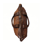 A Meta Prezzo! STOCK SS187 Borsa da Viaggio Pelle Intrecciata Sauvage Stile Vintage
