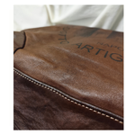 A Meta Prezzo! STOCK SS187 Borsa da Viaggio Pelle Intrecciata Sauvage Stile Vintage