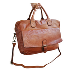 A Meta Prezzo! STOCK SS203 Borsa a Mano Pelle Sauvage Stile Vintage