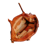 A Meta Prezzo! STOCK SS212 Tote Bag in Vera Pelle Intrecciata Sauvage Stile Vintage Made In Italy