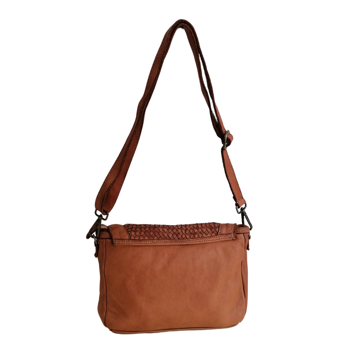 tracolla sauvage borchie cuoio retro