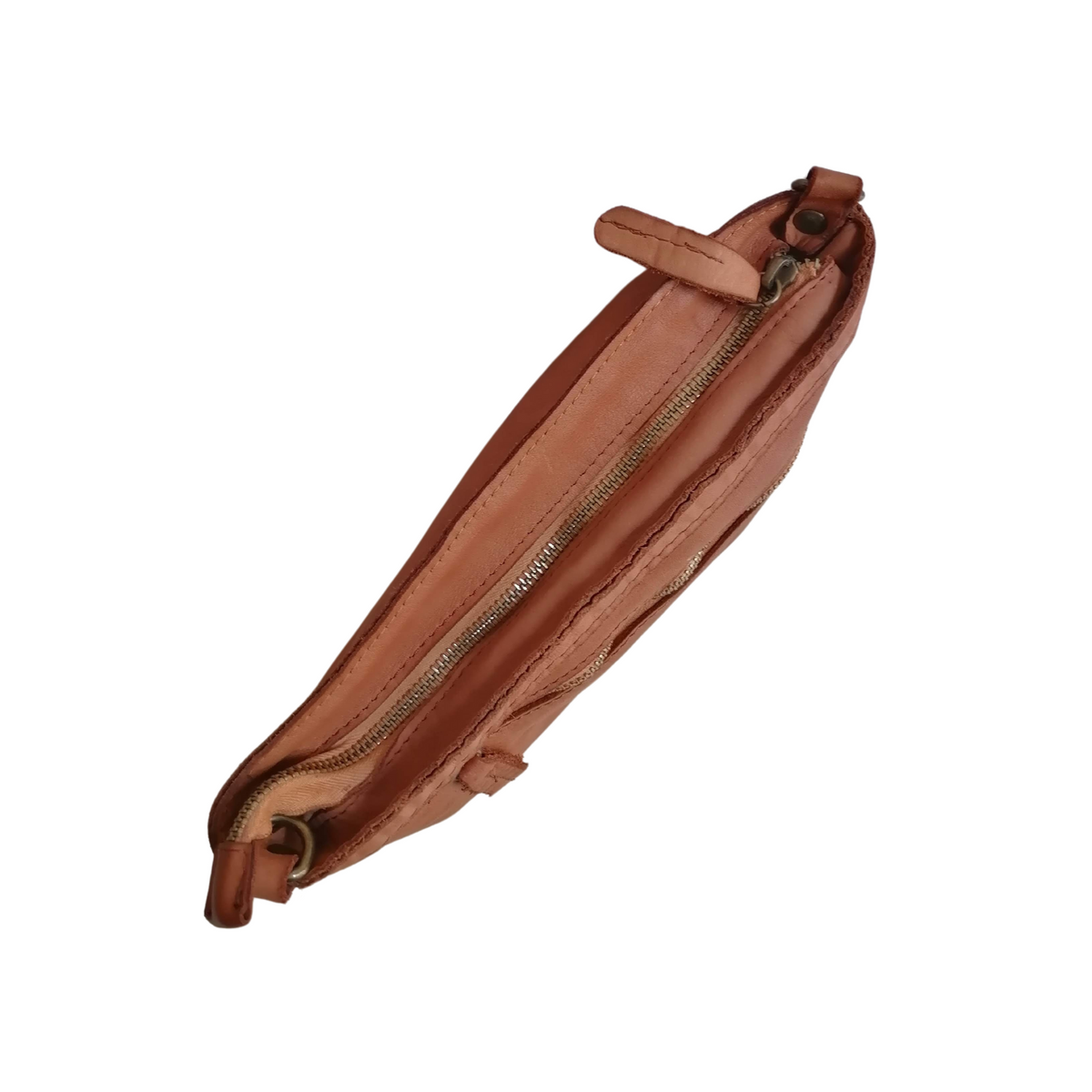 Tracolla Semplice in Pelle Sauvage Liscia Made in Italy SS226