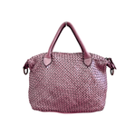 Borsa a Mano Morbidissimo in Pelle Sauvage Intrecciata Stile Vintage SS227