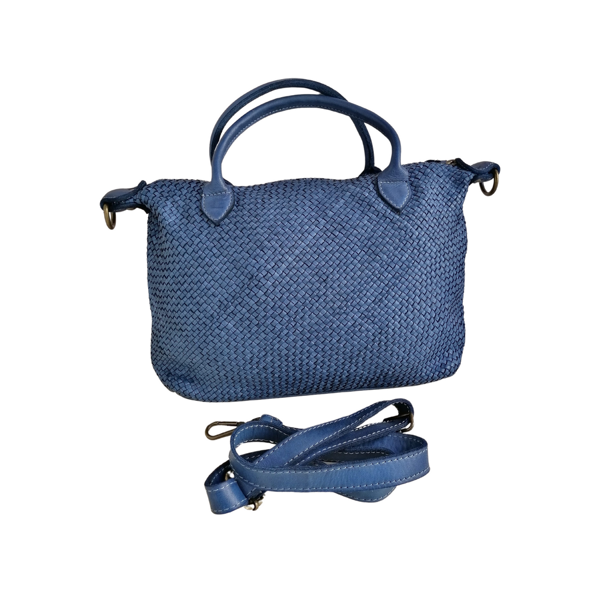 Borsa a Mano Morbidissimo in Pelle Sauvage Intrecciata Stile Vintage SS227