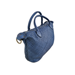 Borsa a Mano Morbidissimo in Pelle Sauvage Intrecciata Stile Vintage SS227