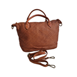 Borsa a Mano Morbidissimo in Pelle Sauvage Intrecciata Stile Vintage SS227