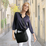 Borsa a Mano Morbidissimo in Pelle Sauvage Intrecciata Stile Vintage SS227