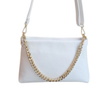 Borsetta Catena Manico / Tracolla in Vera Pelle Made In Italy A228