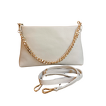 Borsetta Catena Manico / Tracolla in Vera Pelle Made In Italy A228