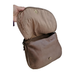 Borsa a Tracolla con Pattina in Vera Pelle Intrecciata Made In Italy SS228