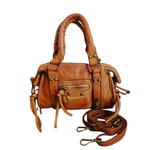 Mini Bauletto 16x21x5 cm in Vera Pelle Sauvage SS230 Made In Italy