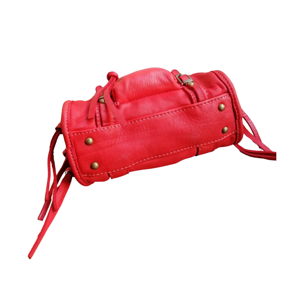 Mini Bauletto 16x21x5 cm in Vera Pelle Sauvage SS230 Made In Italy