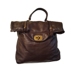 2way Zaino / Borsa in Vera Pelle Sauvage Morbida Made In Italy SS250