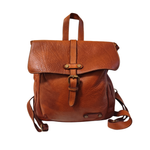 Zaino in Vera Pelle Sauvage Stile Vintage Made In Italy SS251